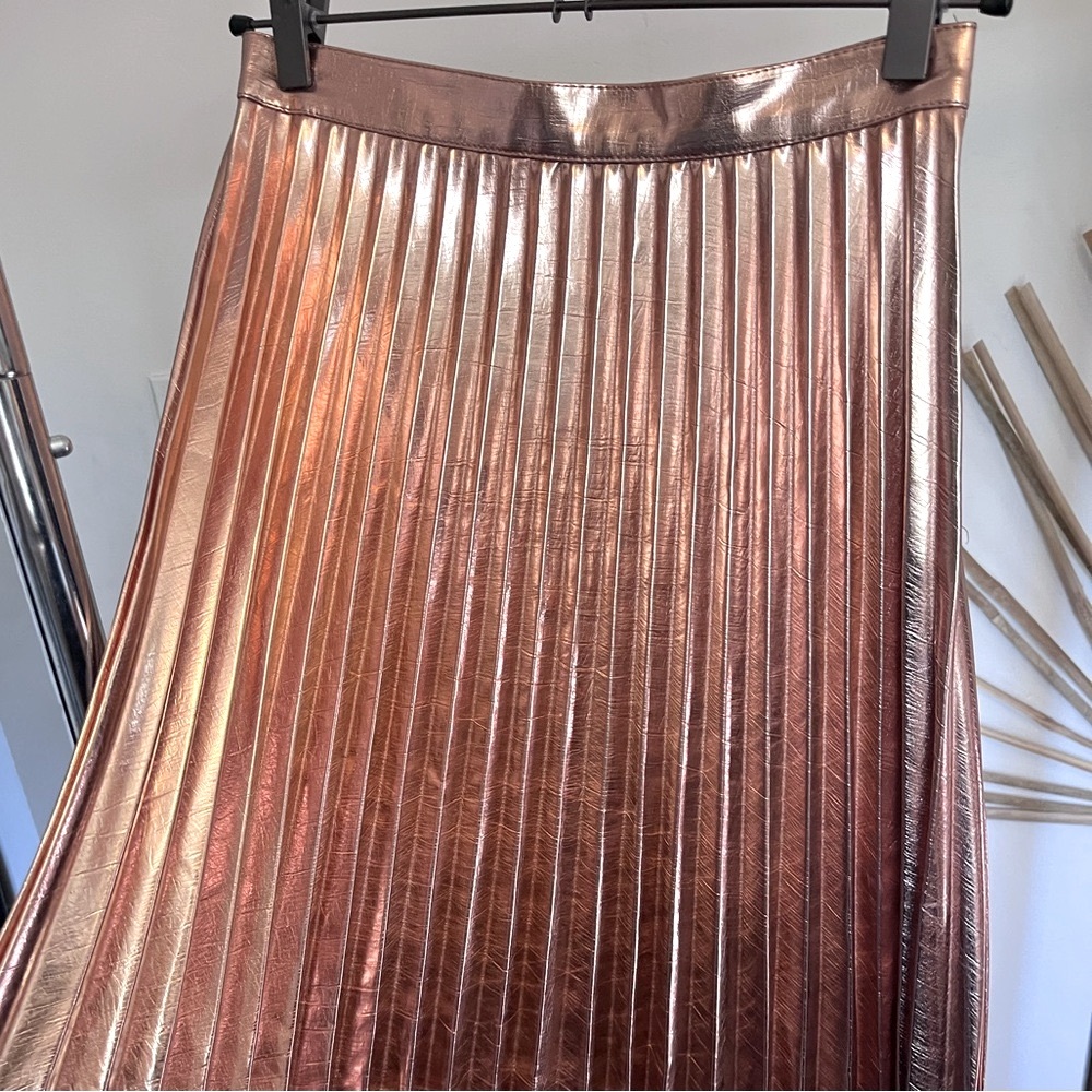 Metallic rose gold plated, Midi